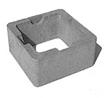 Hoher Ausgleichskasten aus Beton Art.Nr.: 1801