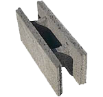 Fibotherm-Schalungssteine