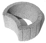 Maxi- Ringwallstein Blähton Artikel-Nr.: 1201 Erhältlich in folgenden Farben: grau, ziegelrot, anthrazit, heidebraun